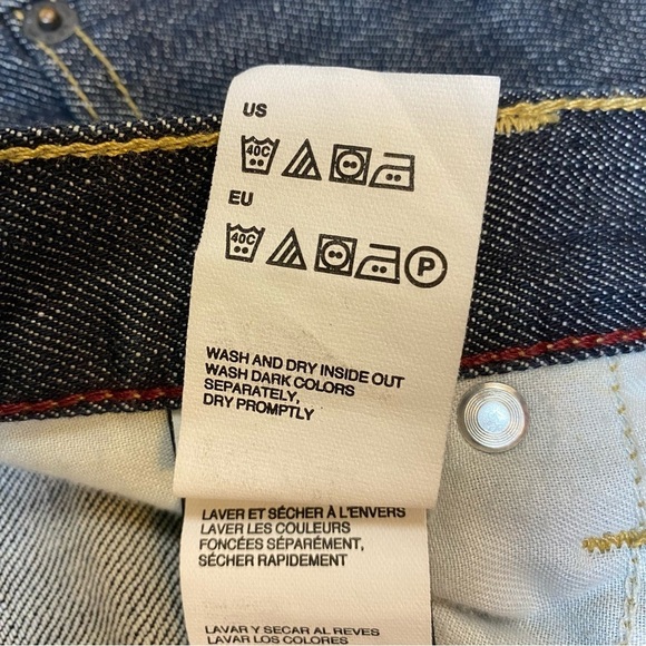 TOMMY HILFIGER JEANS MENS 32x34 DENIM PANT, CLASSIC STRAIGHT FIT, COTTON - Picture 11 of 16